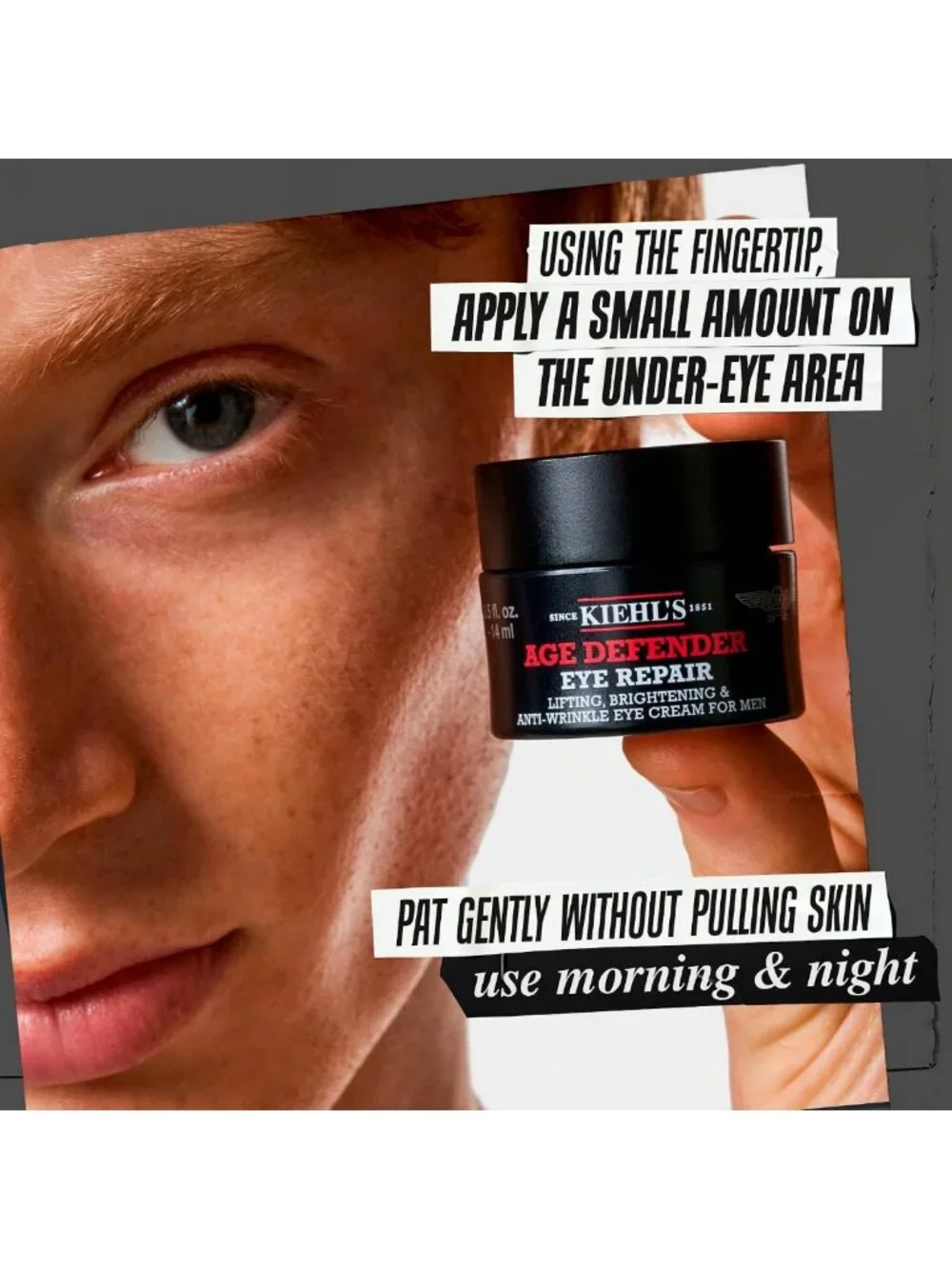 Age-Defying Eye Cream - Reduces Dark Circles & Puffiness - 0.5 fl oz